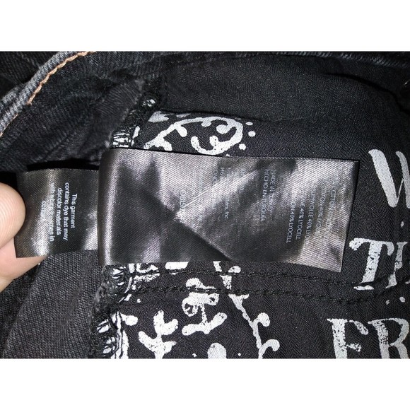 Free People We The Free Old West Slouchy Jeans Flare Wide Leg Baggy High Rise 26 - Picture 12 of 13